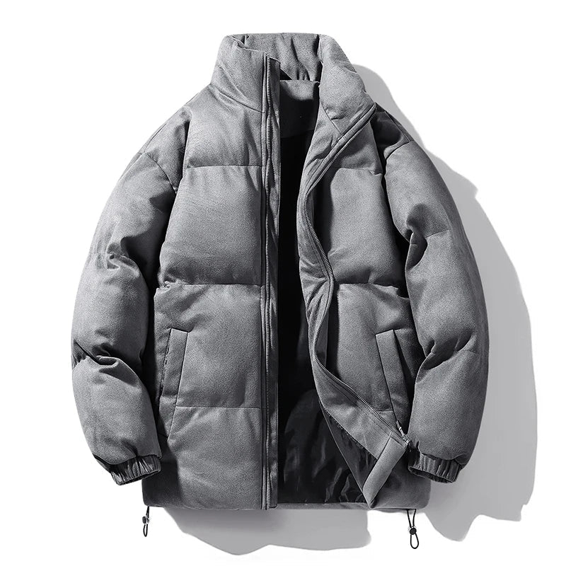St. James - Luxus Parka aus Hirschleder-Velours