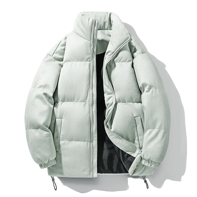 St. James - Luxus Parka aus Hirschleder-Velours