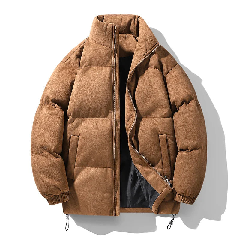 St. James - Luxus Parka aus Hirschleder-Velours