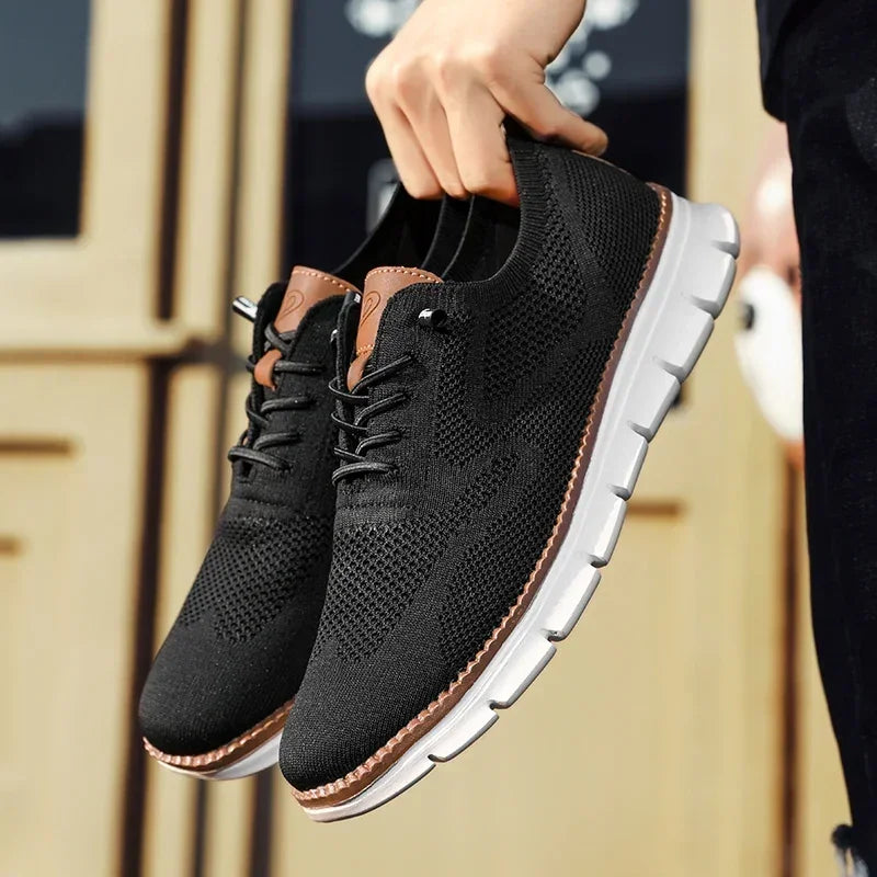 Urban – Herren Sneaker Bequeme aus Strick in Schwarz – Limitierte Auflage