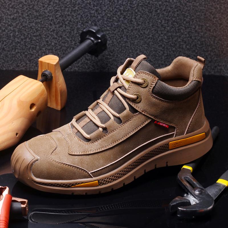 Troya X50 Sicherheitsschuhe – Ultraleichte Arbeitsschuhe mit Stahlkappe