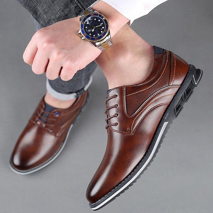 York – Herren Schuhe Ultrabequeme Halbschuhe aus Premium-Strick – Braun