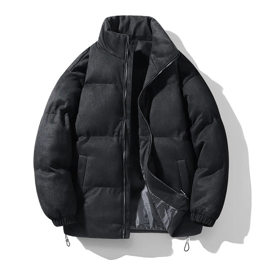 St. James - Luxus Parka aus Hirschleder-Velours