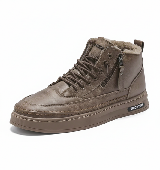 NordicBoot – Herren Winterstiefel waterproof & warm - Braun