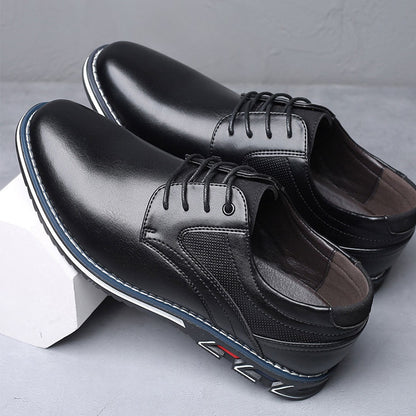 York – Herren Schuhe Ultrabequeme Halbschuhe aus Premium-Strick – Schwarz