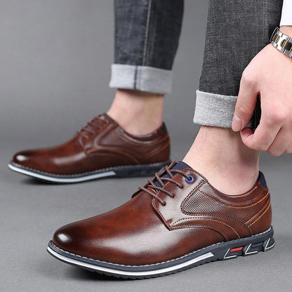 York – Herren Schuhe Ultrabequeme Halbschuhe aus Premium-Strick – Braun